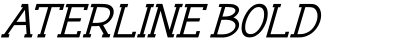 Aterline Bold Italic